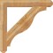 Ekena Millwork Funston Craftsman Rough Sawn Bracket, Western Red Cedar, 6"W x 48"D x 48"H BKT06X48X48FST04RWR - alternate 3